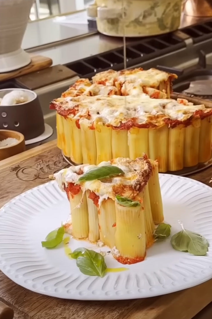 The Viral Honeycomb Pasta Cake